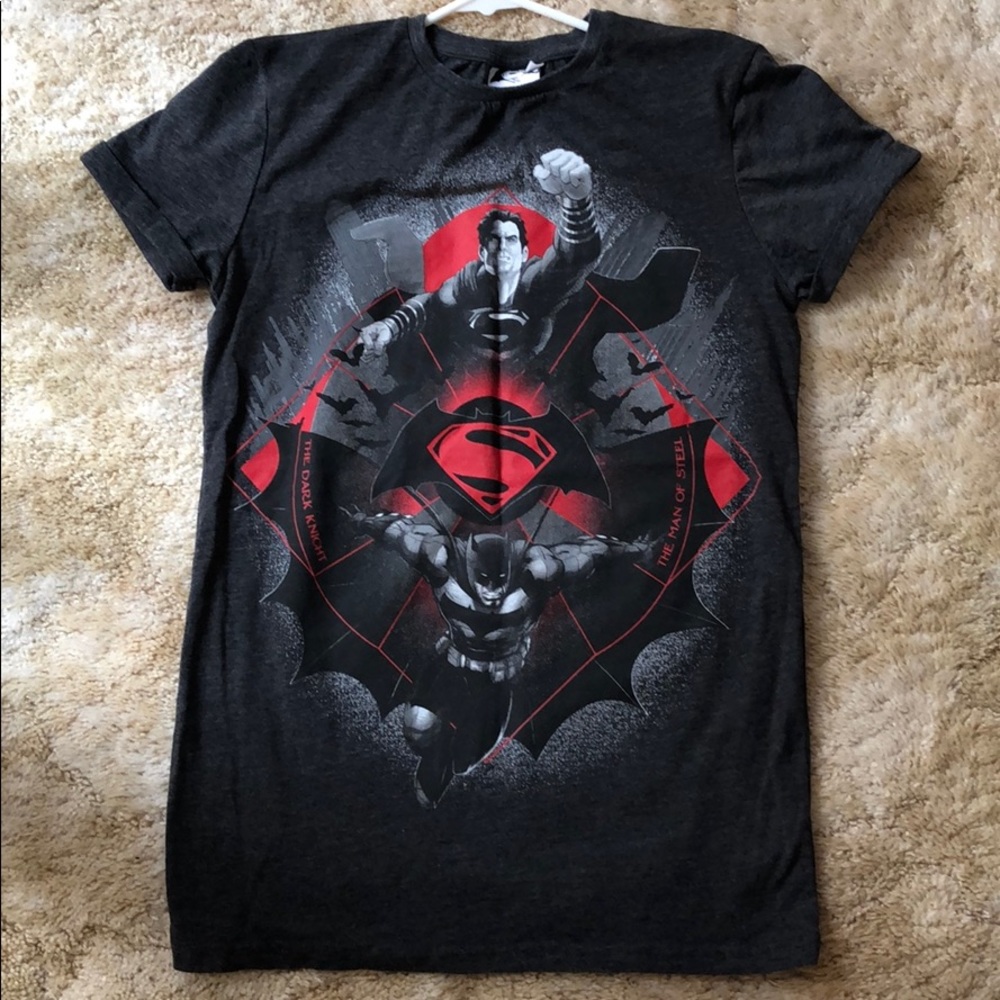 Superman Batman T-shirt size 12-13